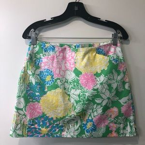 Lilly Pulitzer mini skort skirt size 0